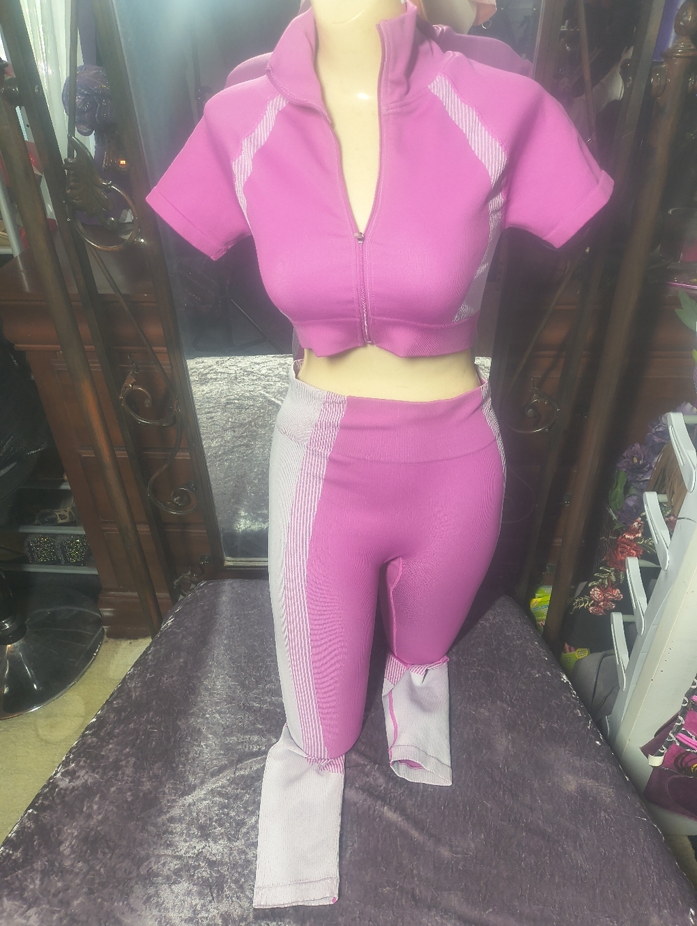Pink Athletic Outfit